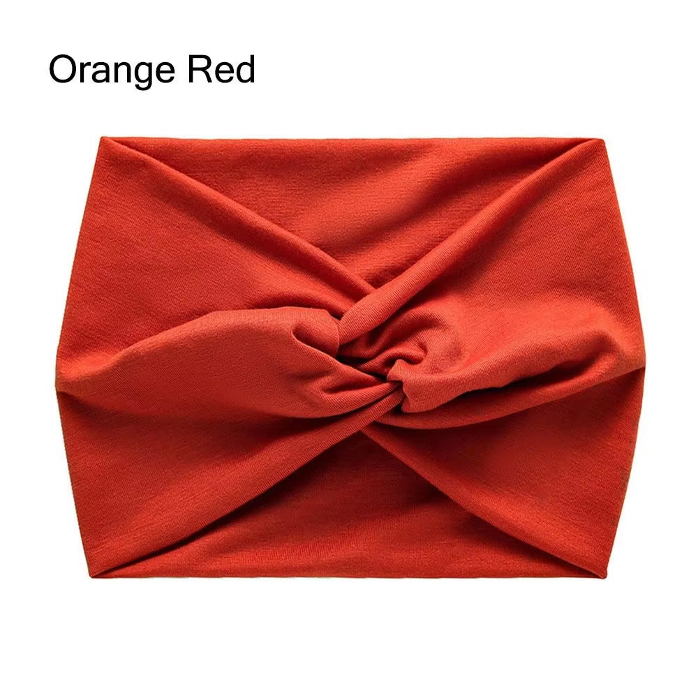 Women Wide Turban Hair Accessory Headbands