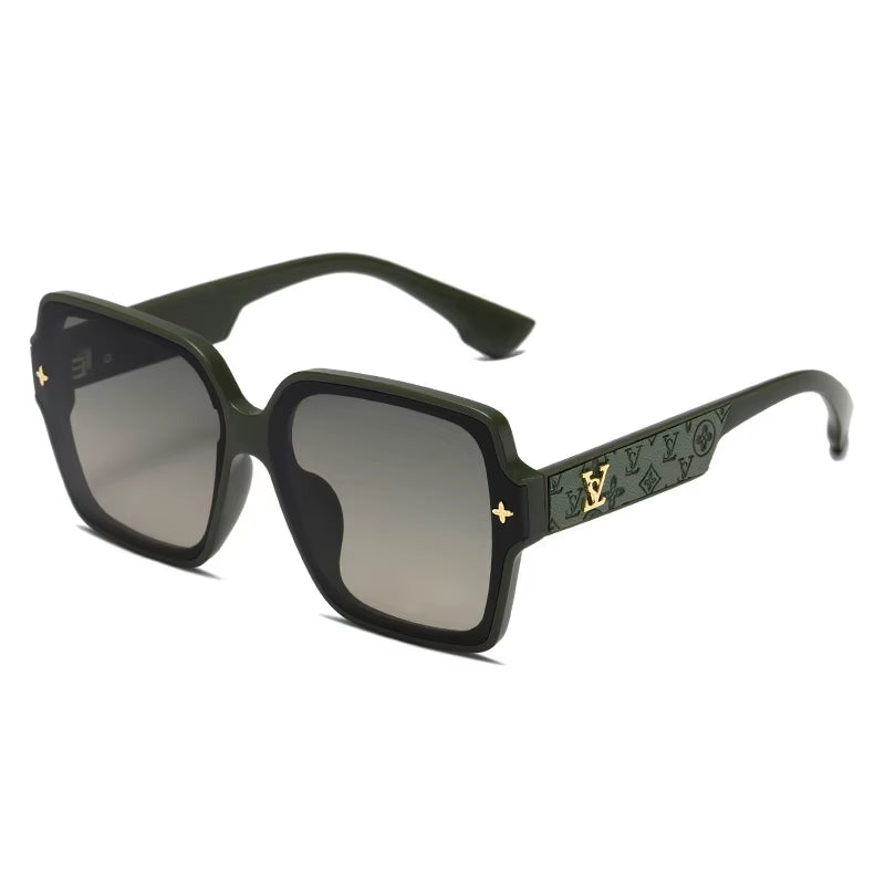 Women Fashion Square Frame UV Protection Sunglasses
