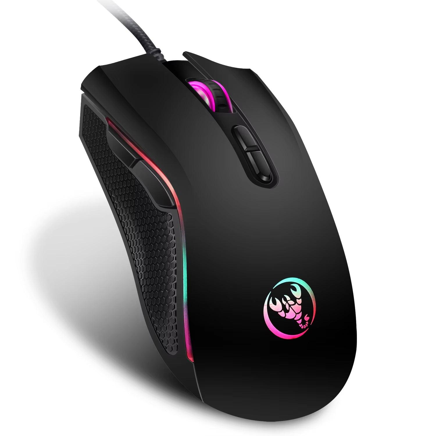 61-key wired keyboard and mouse set