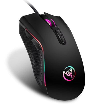 61-key wired keyboard and mouse set