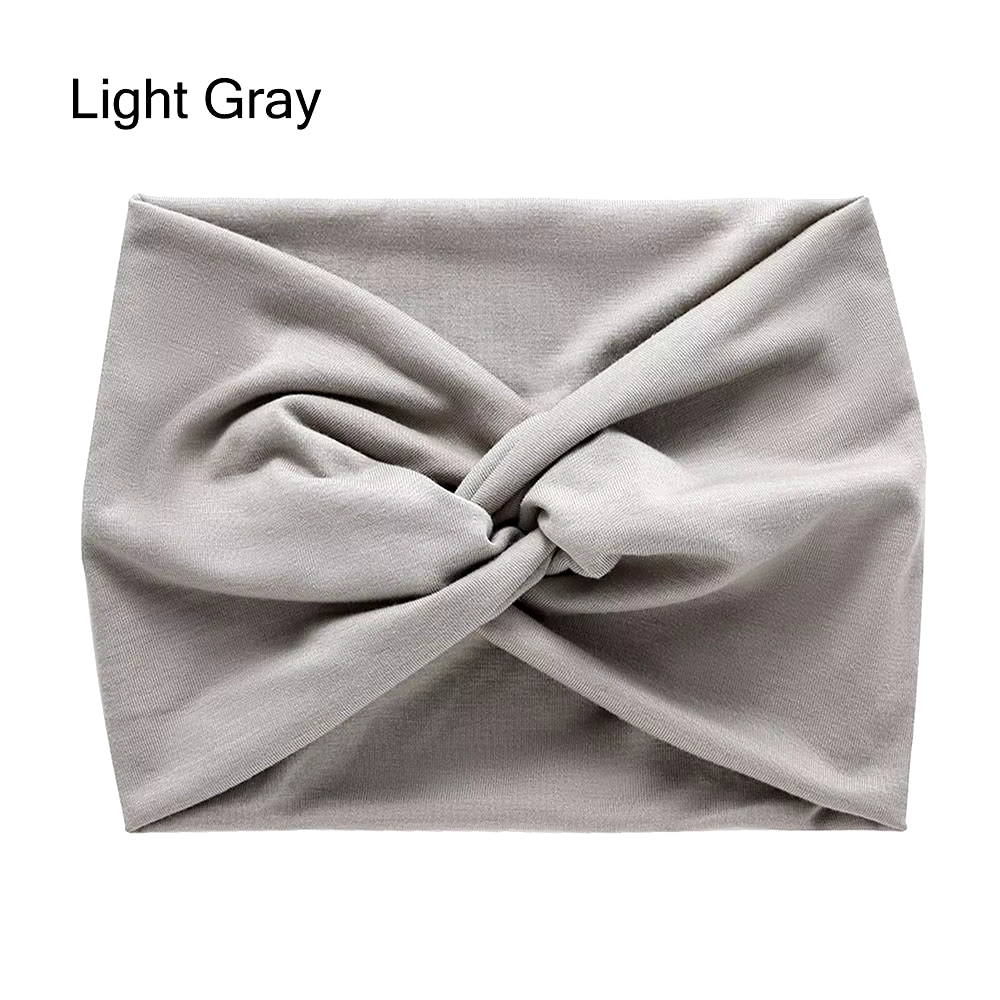 Women Wide Turban Hair Accessory Headbands