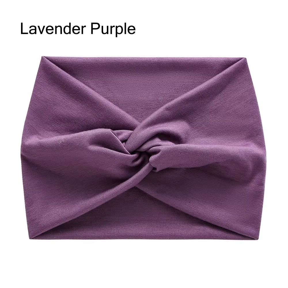 Women Wide Turban Hair Accessory Headbands