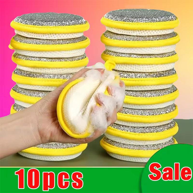 Double Side Dishwashing Sponge