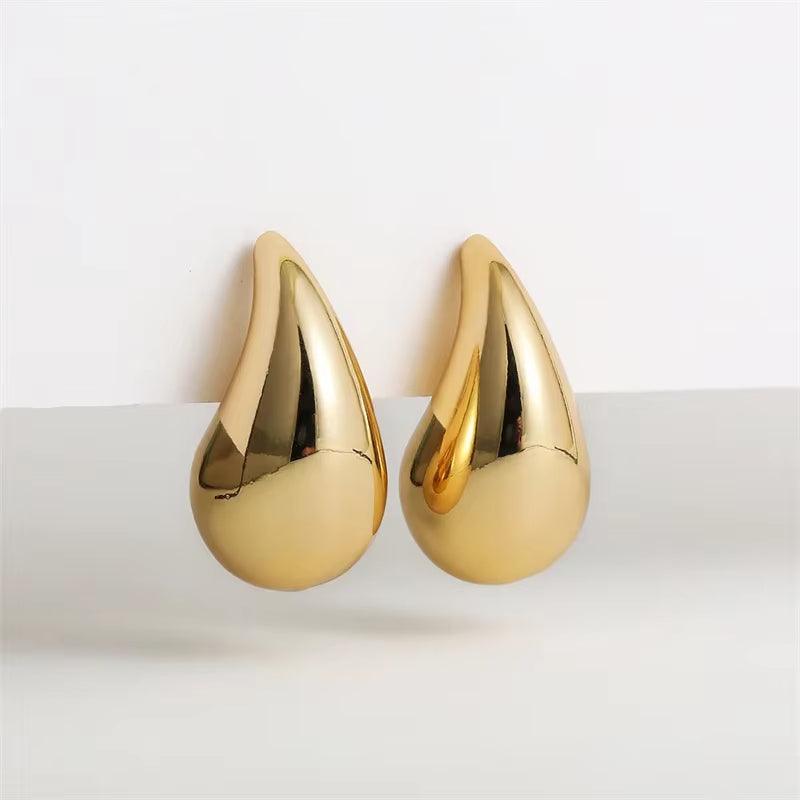 Women Water Drop Hook Earrings