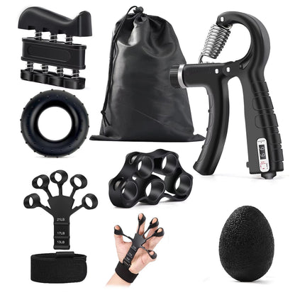 Adjustable Hand Grip Strength Trainer Set