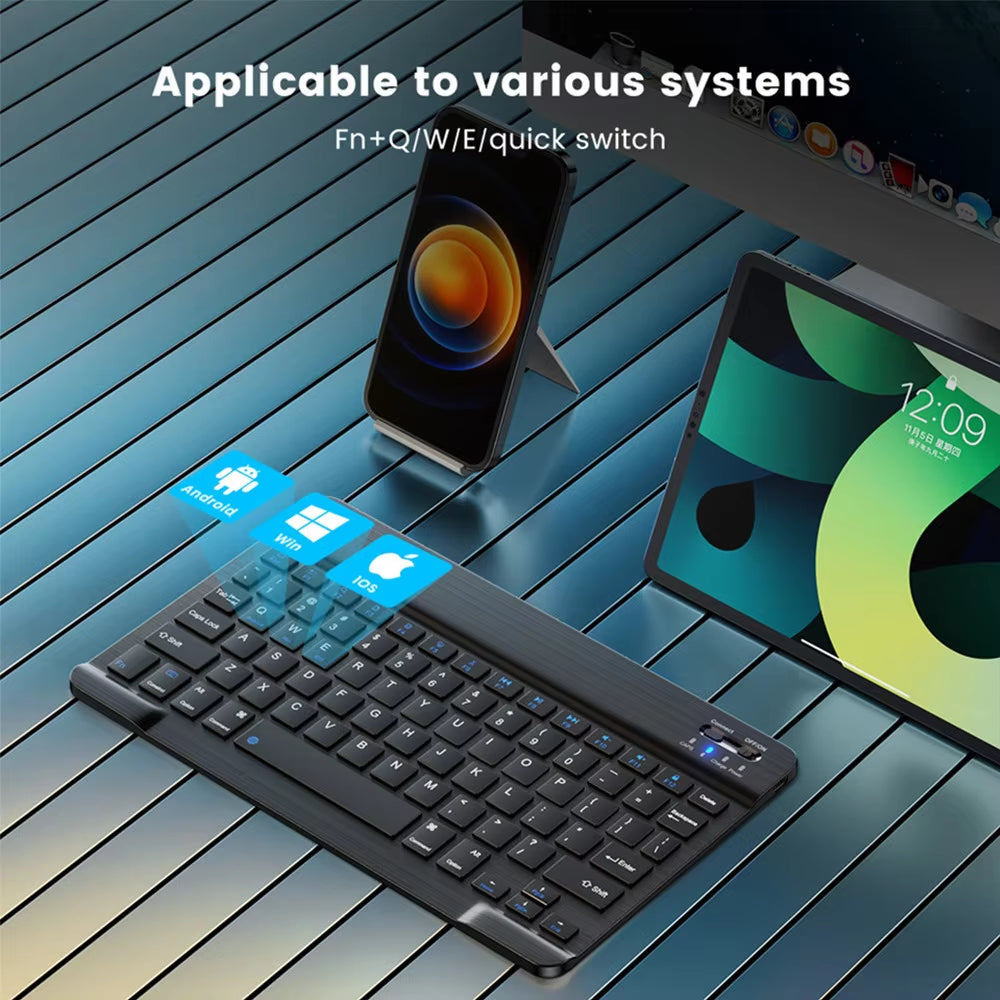 Bluetooth Wireless Keyboard Mouse for IOS Android Windows