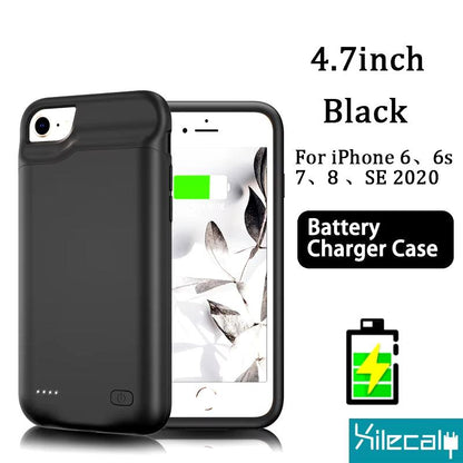 Xilecaly Battery Case for Iphone 15 Pro Max 13 14 Pro 12 Mini Power Bank Charging Power Case for Iphone XS Max XR 7 8 plus SE2 3