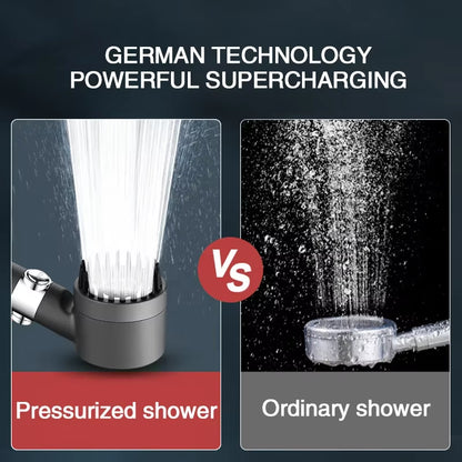 High Pressurized Filter 3-Mode Shower Head
