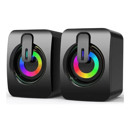 Computer Speakers PC Sound Box with LED Light