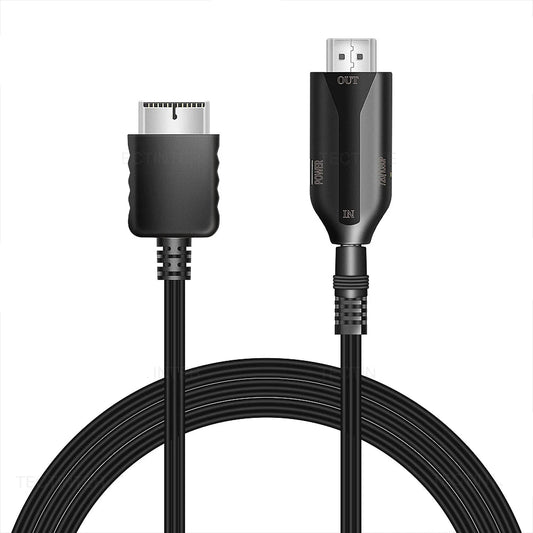 HDMI-Compatible Converter Adapter Supports for PS2/PS1