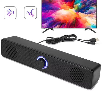 PC Soundbar Wired and Wireless Bluetooth Speaker