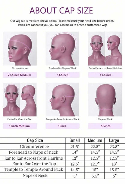 3-in-1 Afro Kinky Curly Half Wig with Headband & Drawstring