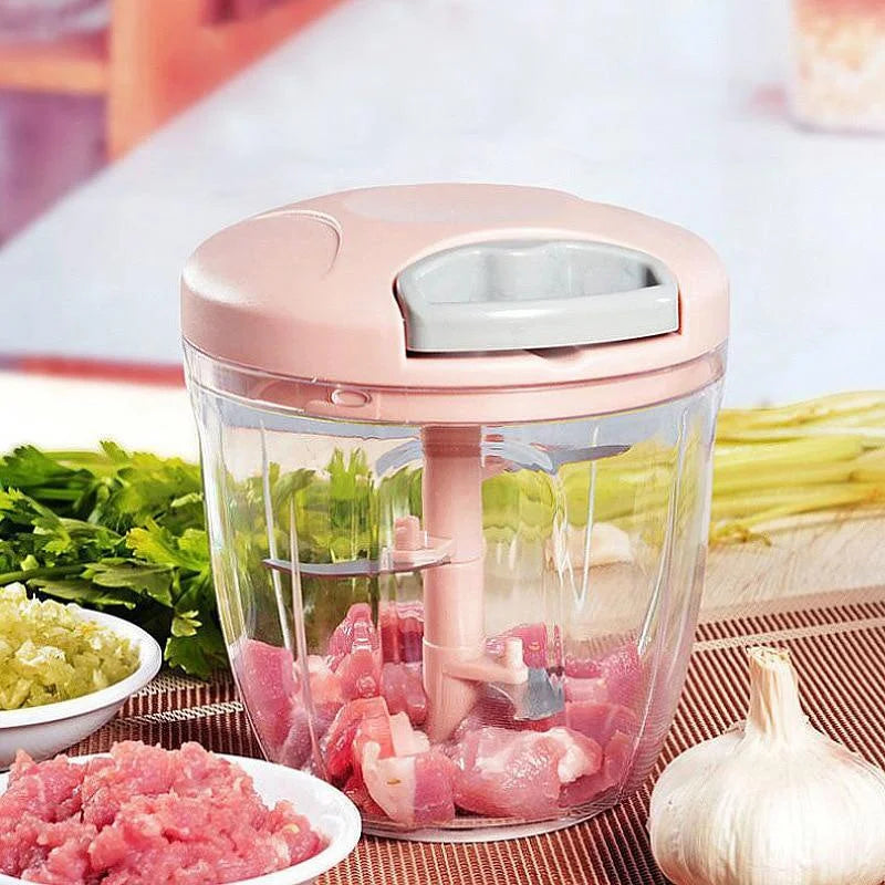 Manual Meat Mincer Vegetable Cutter