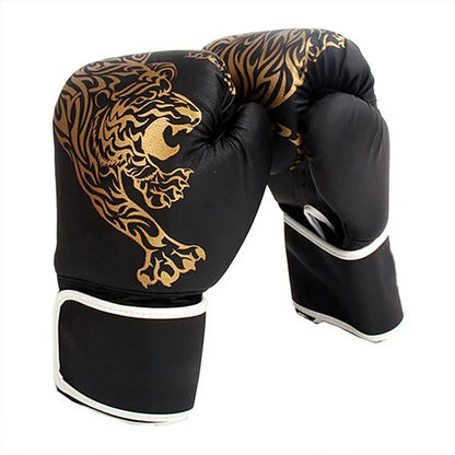 Adults Boxing Breathable PU Leather Gloves