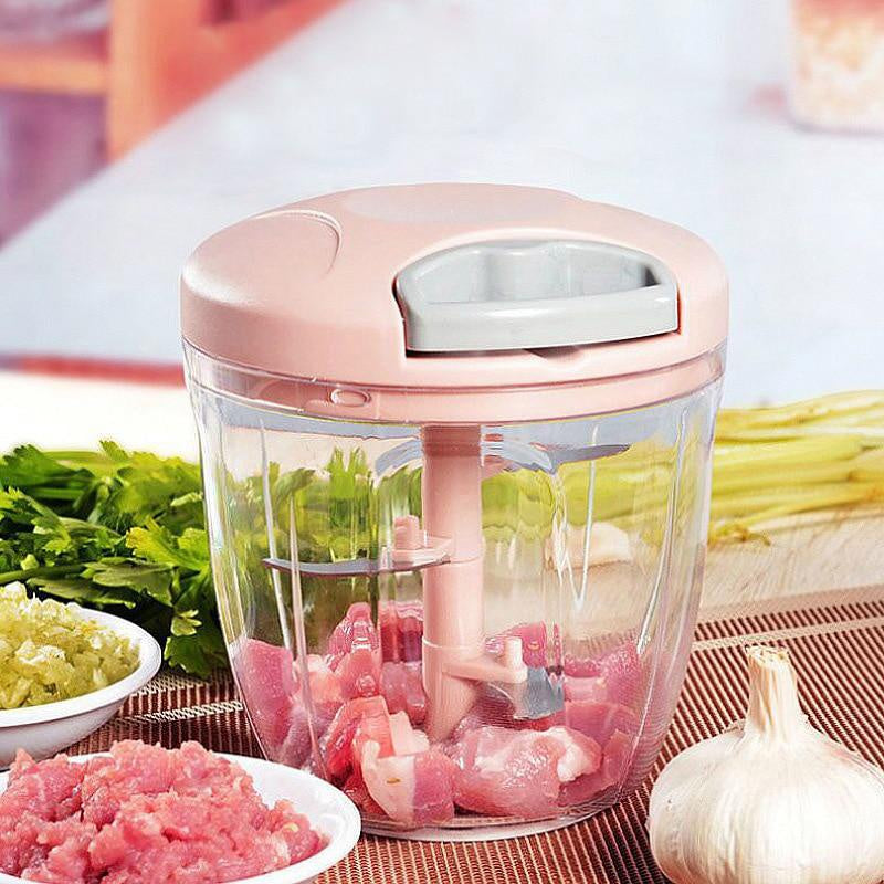 Manual Meat Mincer Vegetable Cutter