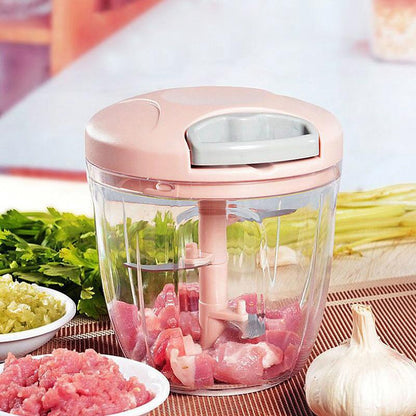 Manual Meat Mincer Vegetable Cutter