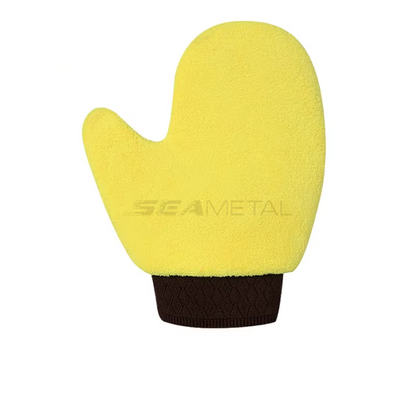 SEAMETAL Car Wash Glove Double-Faced Coral Fleece