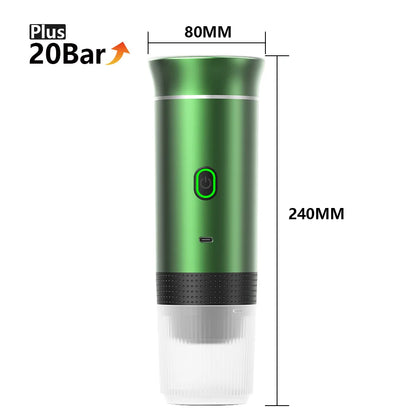 Wireless Electric Portable 3-in-1 Espresso Coffee Machine