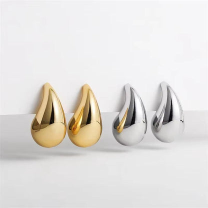 Women Water Drop Hook Earrings