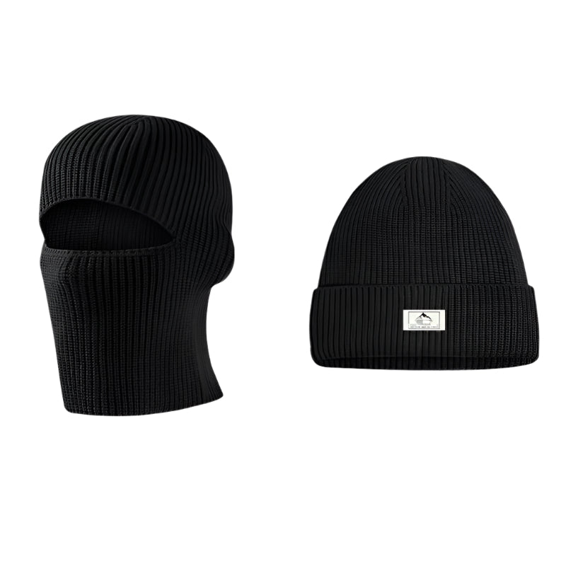 Unisex Winter 2 in1 Mask Beanie