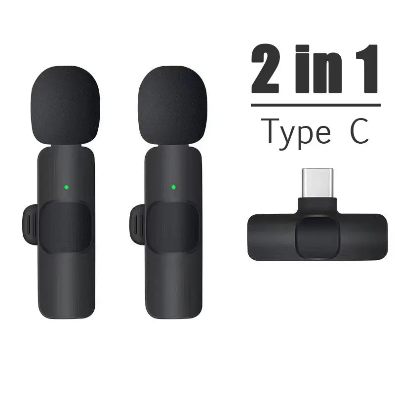Wireless Lavalier Mini Microphone
