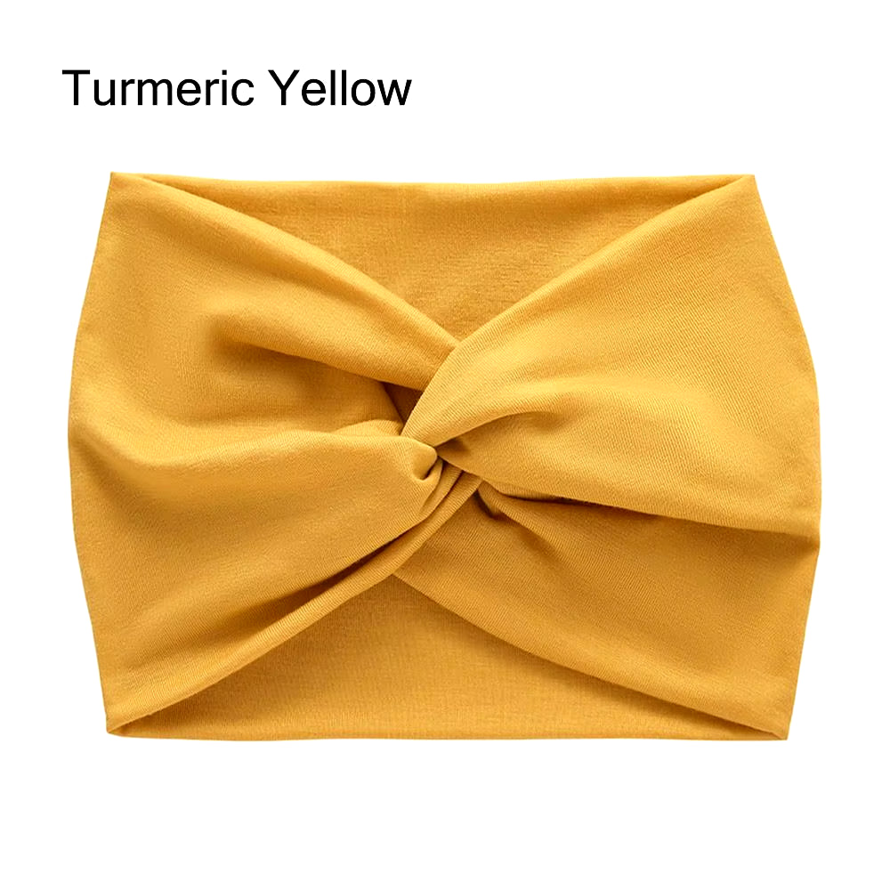 Women Wide Turban Hair Accessory Headbands
