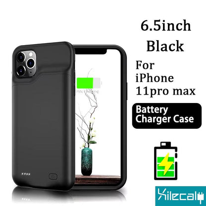 Xilecaly Battery Case for Iphone 15 Pro Max 13 14 Pro 12 Mini Power Bank Charging Power Case for Iphone XS Max XR 7 8 plus SE2 3