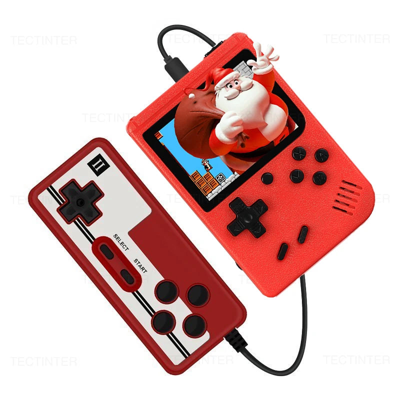 Portable Retro Mini Game Console – 500 Built-in 8-Bit Games, Handheld & TV Output