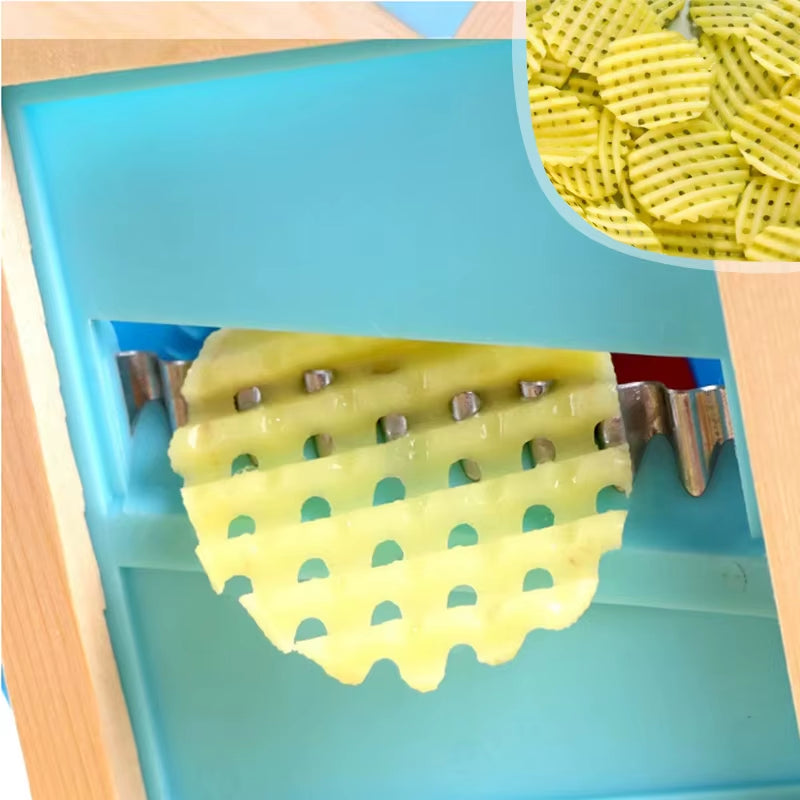 Stainless Steel Potato Grid Slicer
