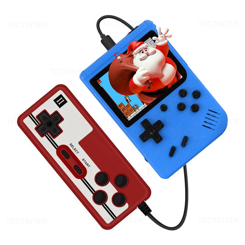 Portable Retro Mini Game Console – 500 Built-in 8-Bit Games, Handheld & TV Output