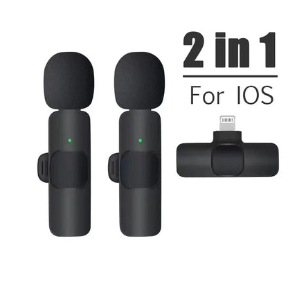 Wireless Lavalier Mini Microphone