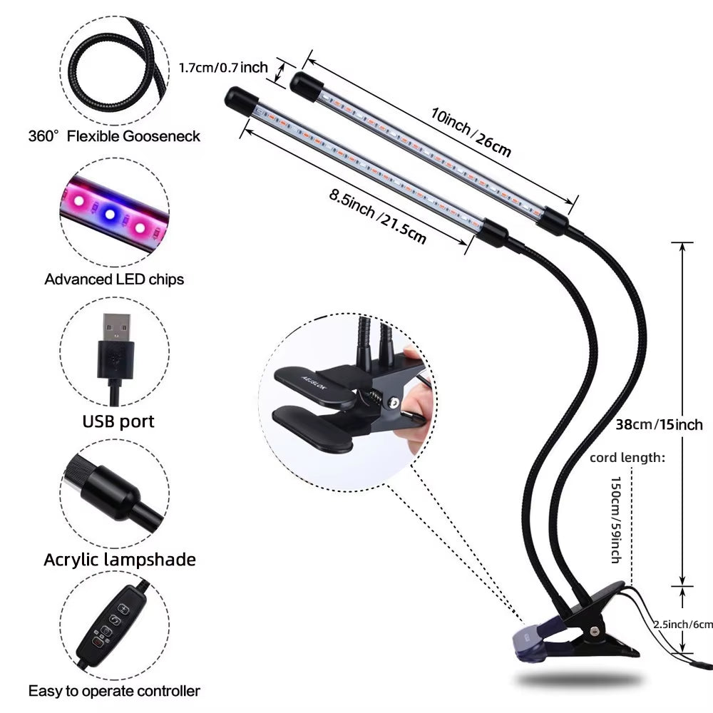 USB LED Grow Light for Indoor Plants