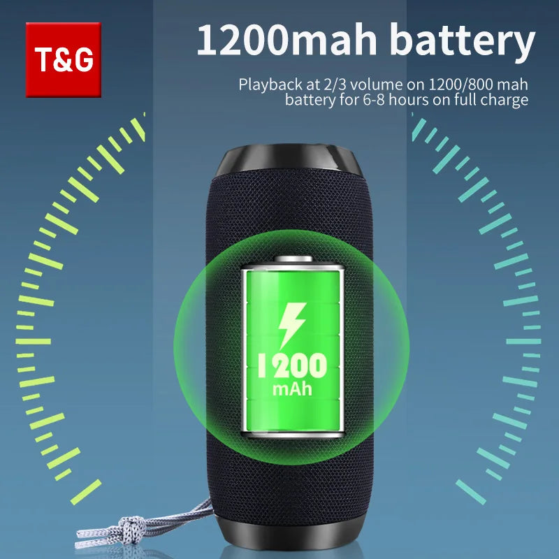 TG117 Portable Bluetooth Waterproof Loudspeaker