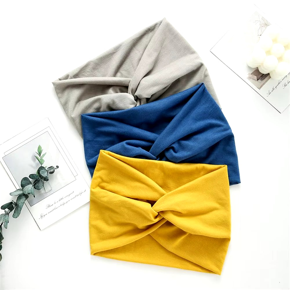 Women Wide Turban Hair Accessory Headbands