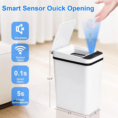 Smart Touchless Trash Can