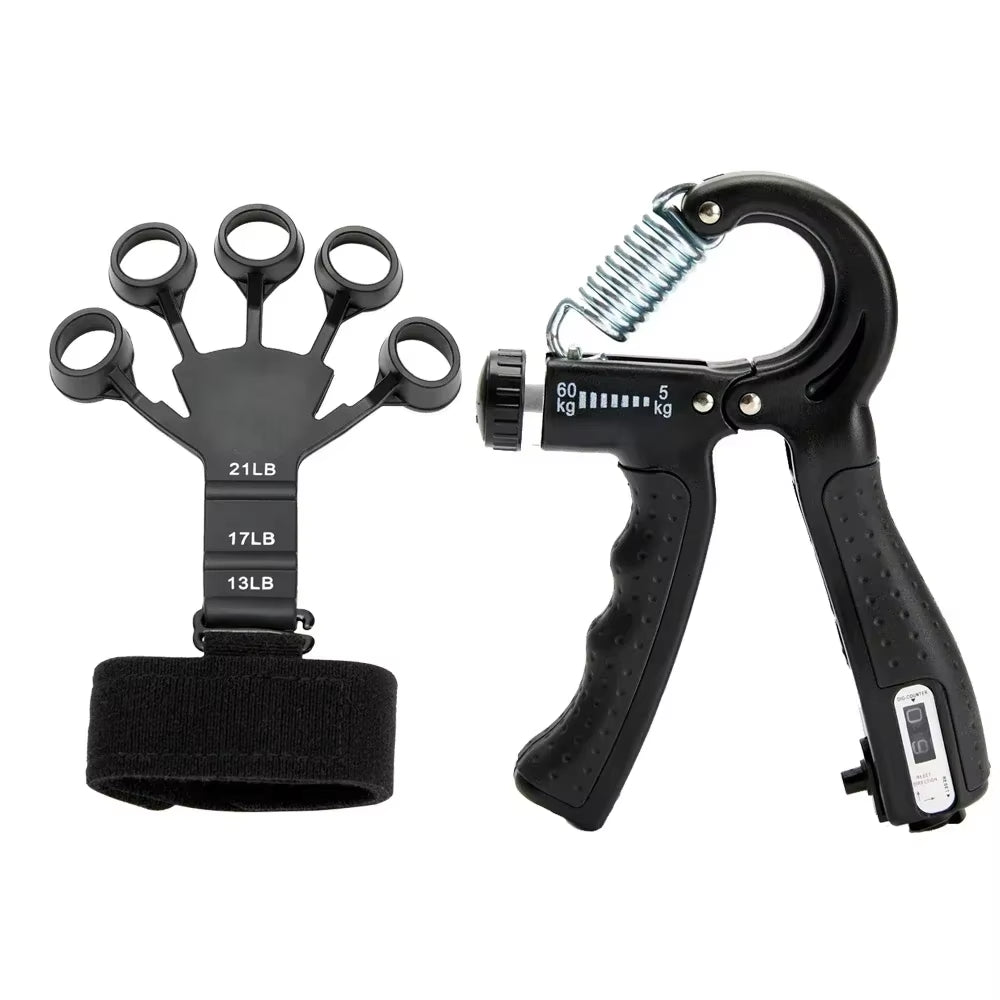 Adjustable Hand Grip Strength Trainer Set