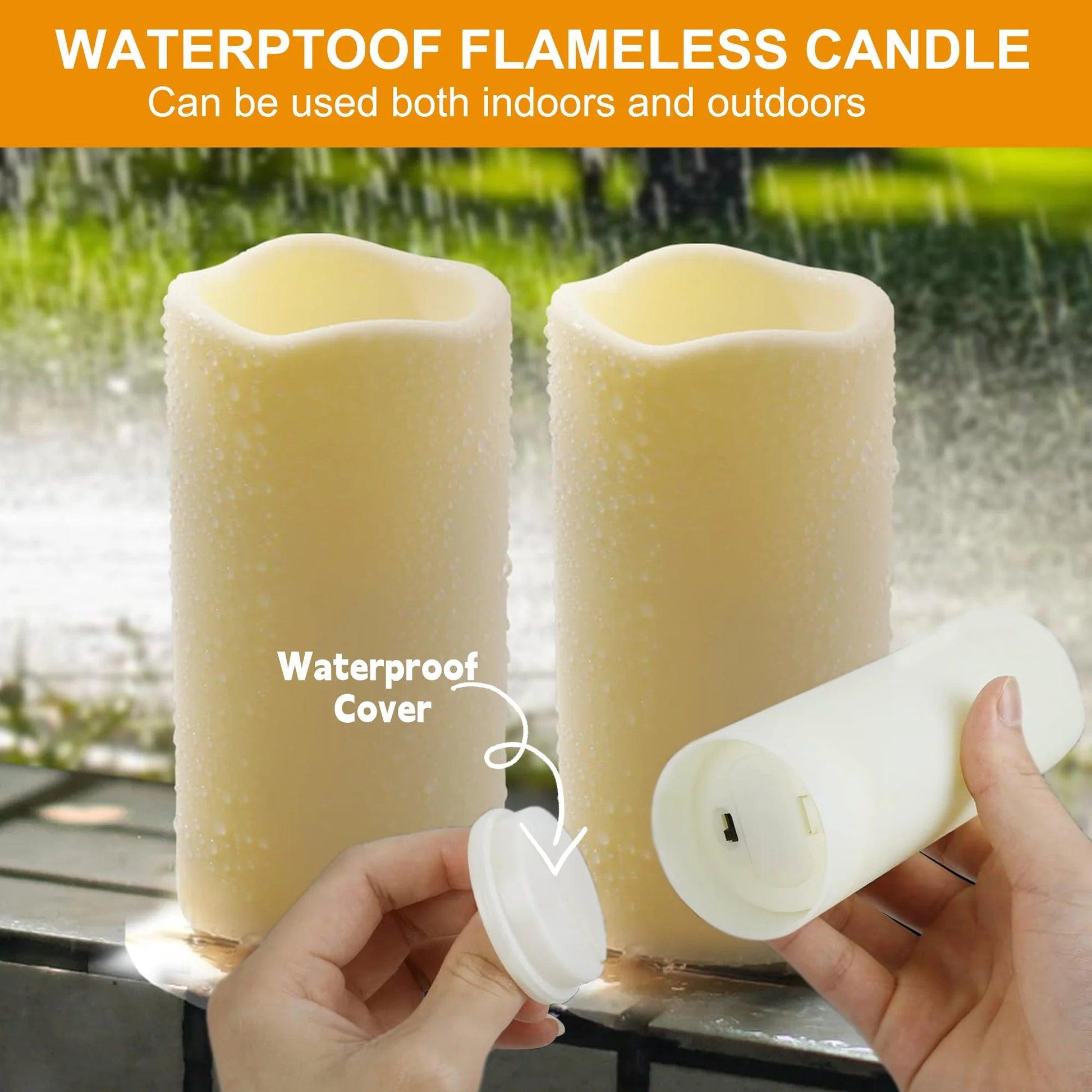 Flameless Pillar LED Candles